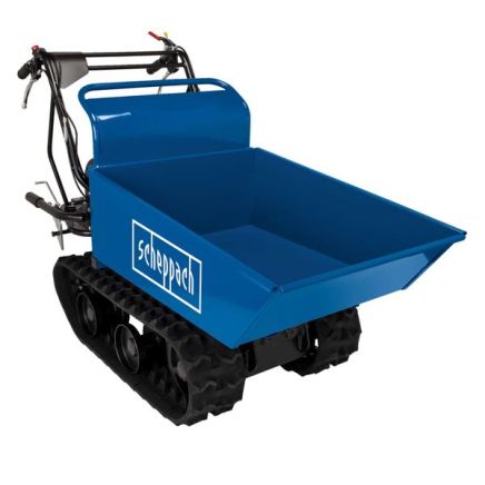 Scheppach DP4500 Dumper, 5.6hp Petrol Engine, 400kg Payload, Chain Drive